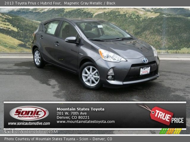 2013 Toyota Prius c Hybrid Four in Magnetic Gray Metallic