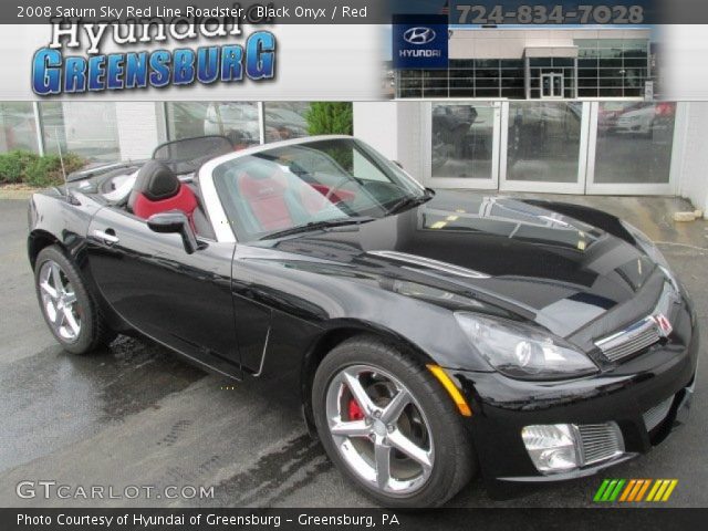 2008 Saturn Sky Red Line Roadster in Black Onyx