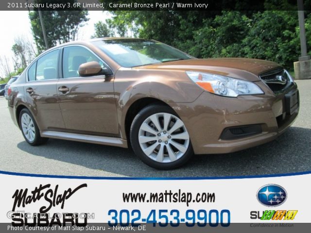 2011 Subaru Legacy 3.6R Limited in Caramel Bronze Pearl