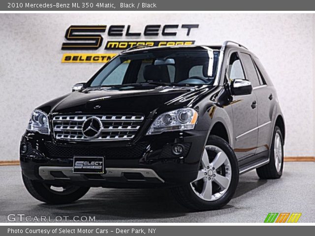 2010 Mercedes-Benz ML 350 4Matic in Black