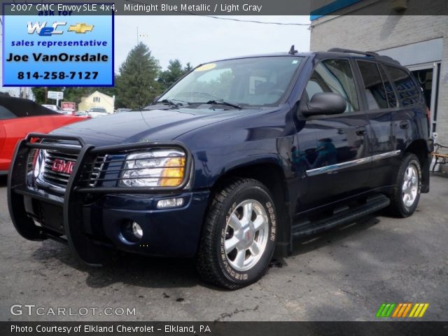 2007 GMC Envoy SLE 4x4 in Midnight Blue Metallic