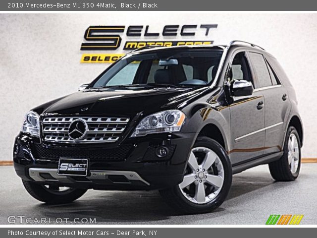 2010 Mercedes-Benz ML 350 4Matic in Black