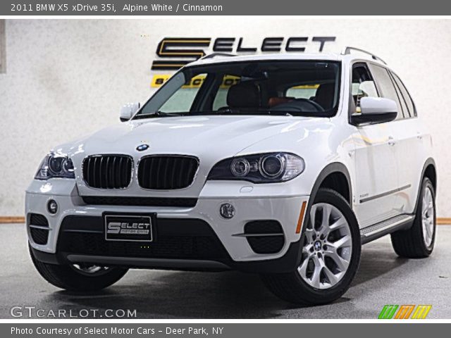 2011 BMW X5 xDrive 35i in Alpine White