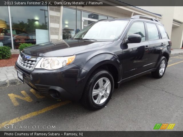 2013 Subaru Forester 2.5 X in Dark Gray Metallic
