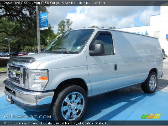 2008 Ford E Series Van E150 Cargo in Silver Metallic