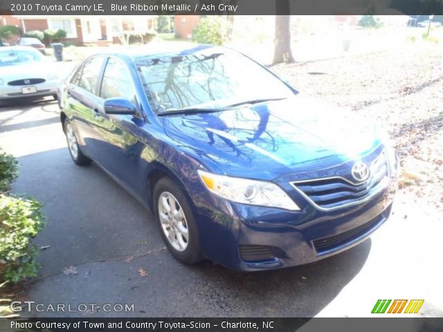 2010 Toyota Camry LE in Blue Ribbon Metallic