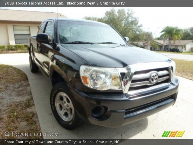 2009 Toyota Tacoma Access Cab in Black Sand Pearl