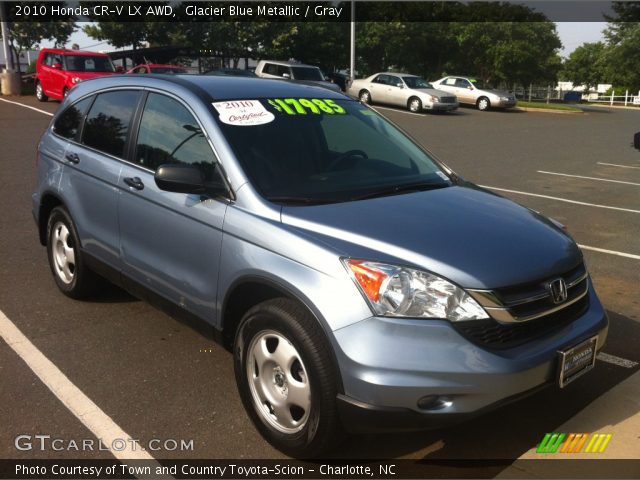 2010 Honda CR-V LX AWD in Glacier Blue Metallic