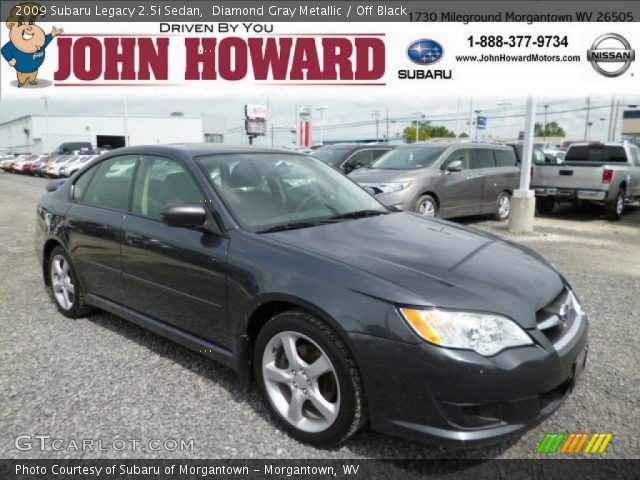 2009 Subaru Legacy 2.5i Sedan in Diamond Gray Metallic