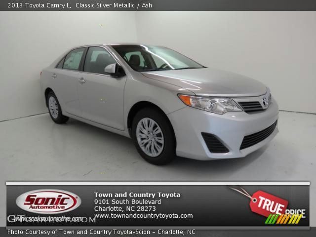 2013 Toyota Camry L in Classic Silver Metallic