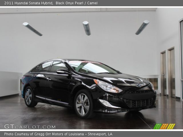 2011 Hyundai Sonata Hybrid in Black Onyx Pearl
