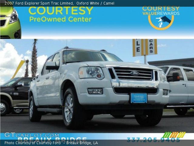 2007 Ford Explorer Sport Trac Limited in Oxford White