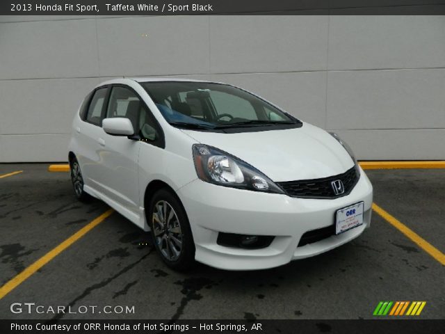 2013 Honda Fit Sport in Taffeta White