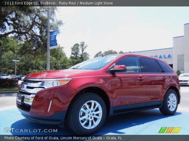 2013 Ford Edge SEL EcoBoost in Ruby Red