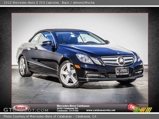 2013 Mercedes-Benz E 350 Cabriolet in Black