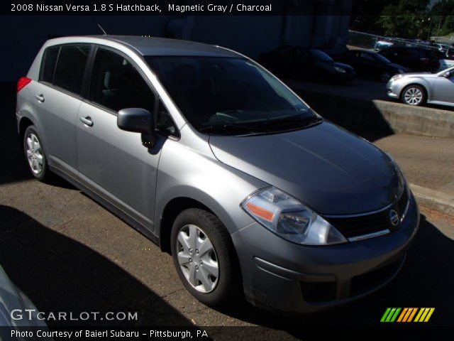 2008 Nissan Versa 1.8 S Hatchback in Magnetic Gray