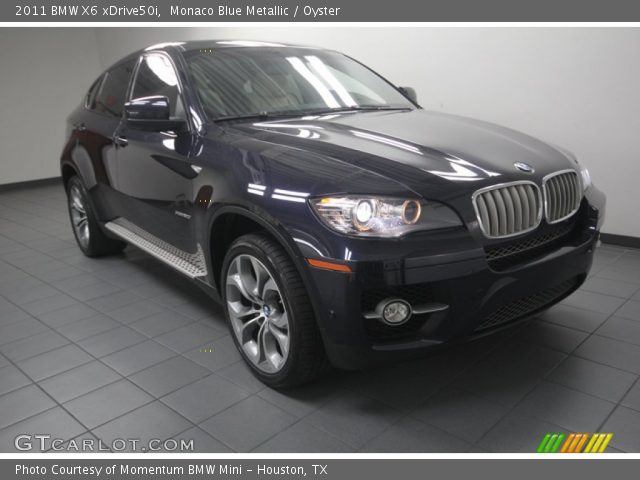 2011 BMW X6 xDrive50i in Monaco Blue Metallic