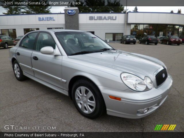 2005 Hyundai Sonata GL in Bright Silver