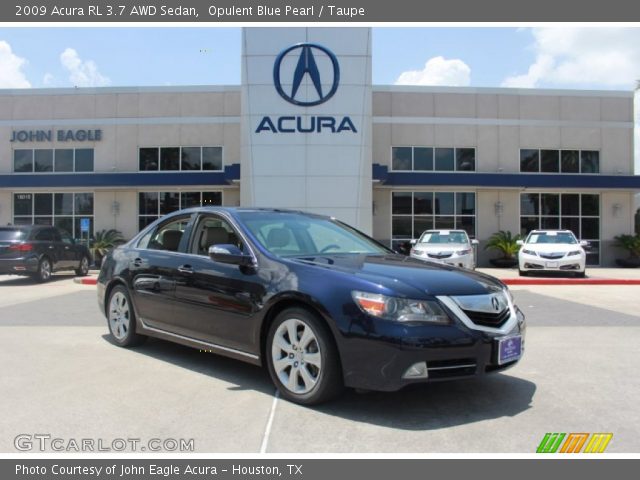 2009 Acura RL 3.7 AWD Sedan in Opulent Blue Pearl