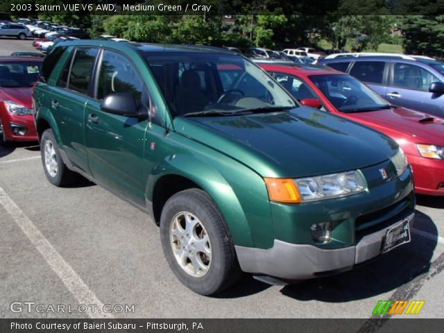 2003 Saturn VUE V6 AWD in Medium Green