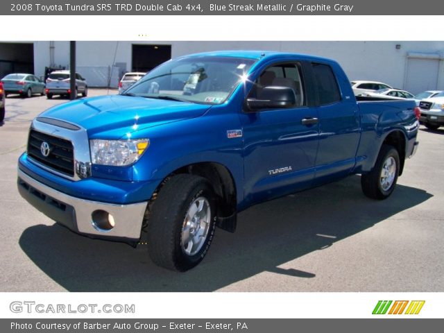 2008 Toyota Tundra SR5 TRD Double Cab 4x4 in Blue Streak Metallic