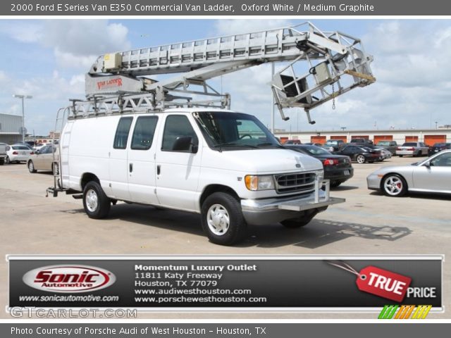 2000 Ford E Series Van E350 Commercial Van Ladder in Oxford White