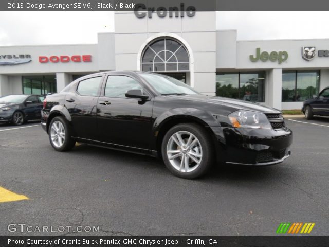 2013 Dodge Avenger SE V6 in Black