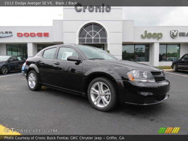 2013 Dodge Avenger SE V6 in Black