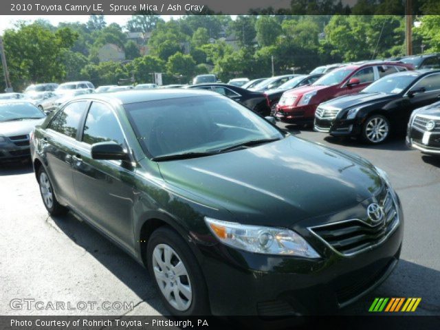 2010 Toyota Camry LE in Spruce Mica