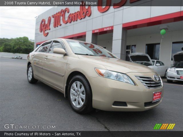 2008 Toyota Camry Hybrid in Desert Sand Mica