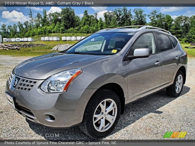 2010 Nissan Rogue SL AWD in Gotham Gray