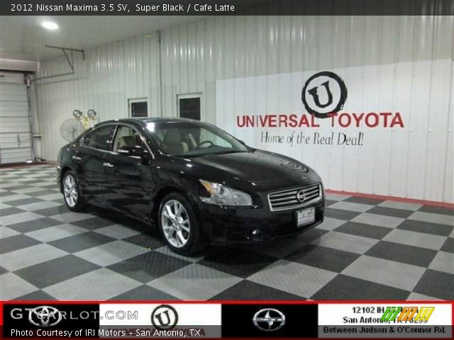 2012 Nissan Maxima 3.5 SV in Super Black
