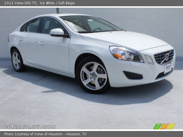 2013 Volvo S60 T5 in Ice White