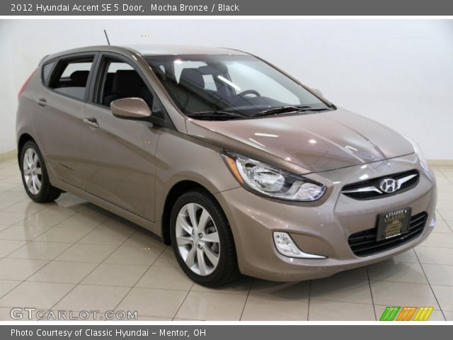 2012 Hyundai Accent SE 5 Door in Mocha Bronze