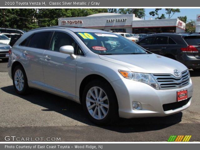 2010 Toyota Venza I4 in Classic Silver Metallic