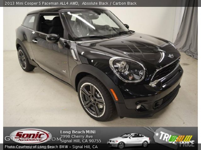 2013 Mini Cooper S Paceman ALL4 AWD in Absolute Black