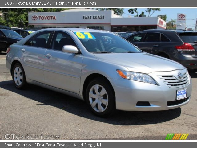 2007 Toyota Camry LE V6 in Titanium Metallic