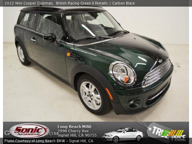 2013 Mini Cooper Clubman in British Racing Green II Metallic