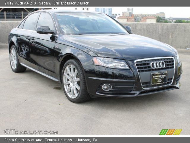 2012 Audi A4 2.0T Sedan in Brilliant Black