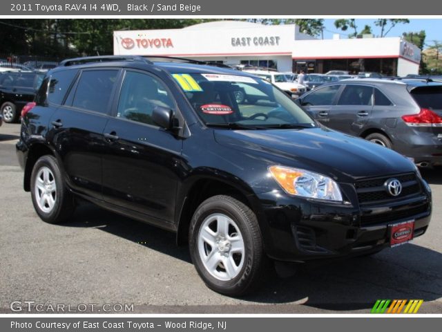 2011 Toyota RAV4 I4 4WD in Black