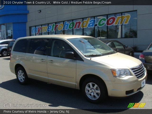 2010 Chrysler Town & Country LX in White Gold