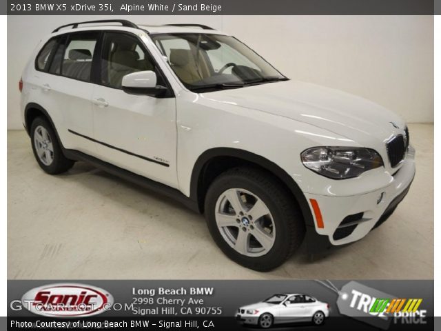 2013 BMW X5 xDrive 35i in Alpine White