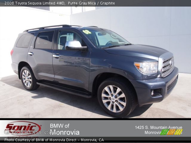 2008 Toyota Sequoia Limited 4WD in Pyrite Gray Mica