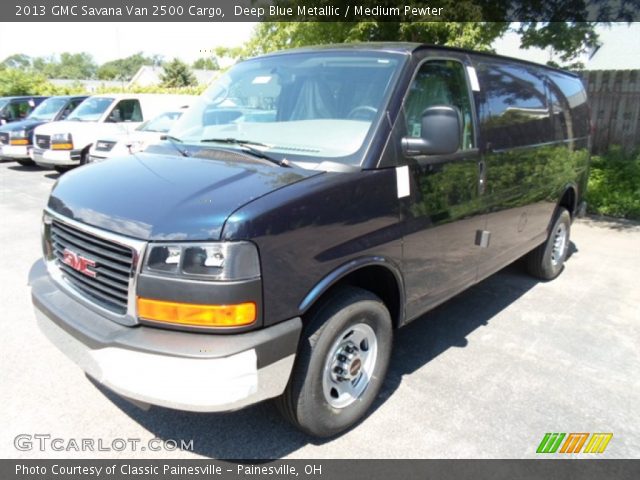2013 GMC Savana Van 2500 Cargo in Deep Blue Metallic