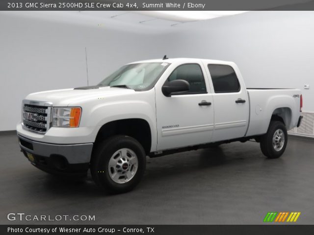 2013 GMC Sierra 2500HD SLE Crew Cab 4x4 in Summit White