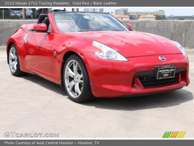 2010 Nissan 370Z Touring Roadster in Solid Red