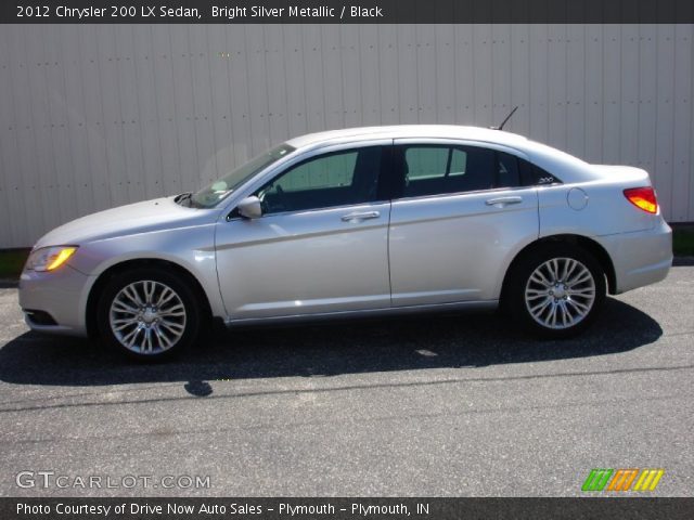 2012 Chrysler 200 LX Sedan in Bright Silver Metallic