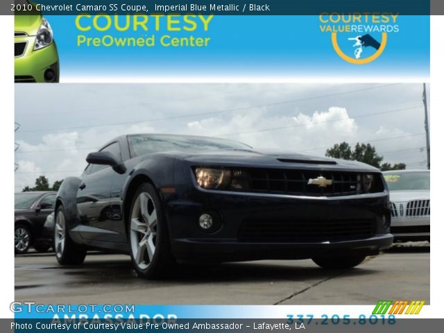 2010 Chevrolet Camaro SS Coupe in Imperial Blue Metallic