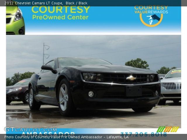 2012 Chevrolet Camaro LT Coupe in Black