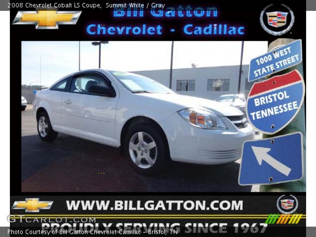 2008 Chevrolet Cobalt LS Coupe in Summit White